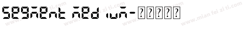 Segment Medium字体转换